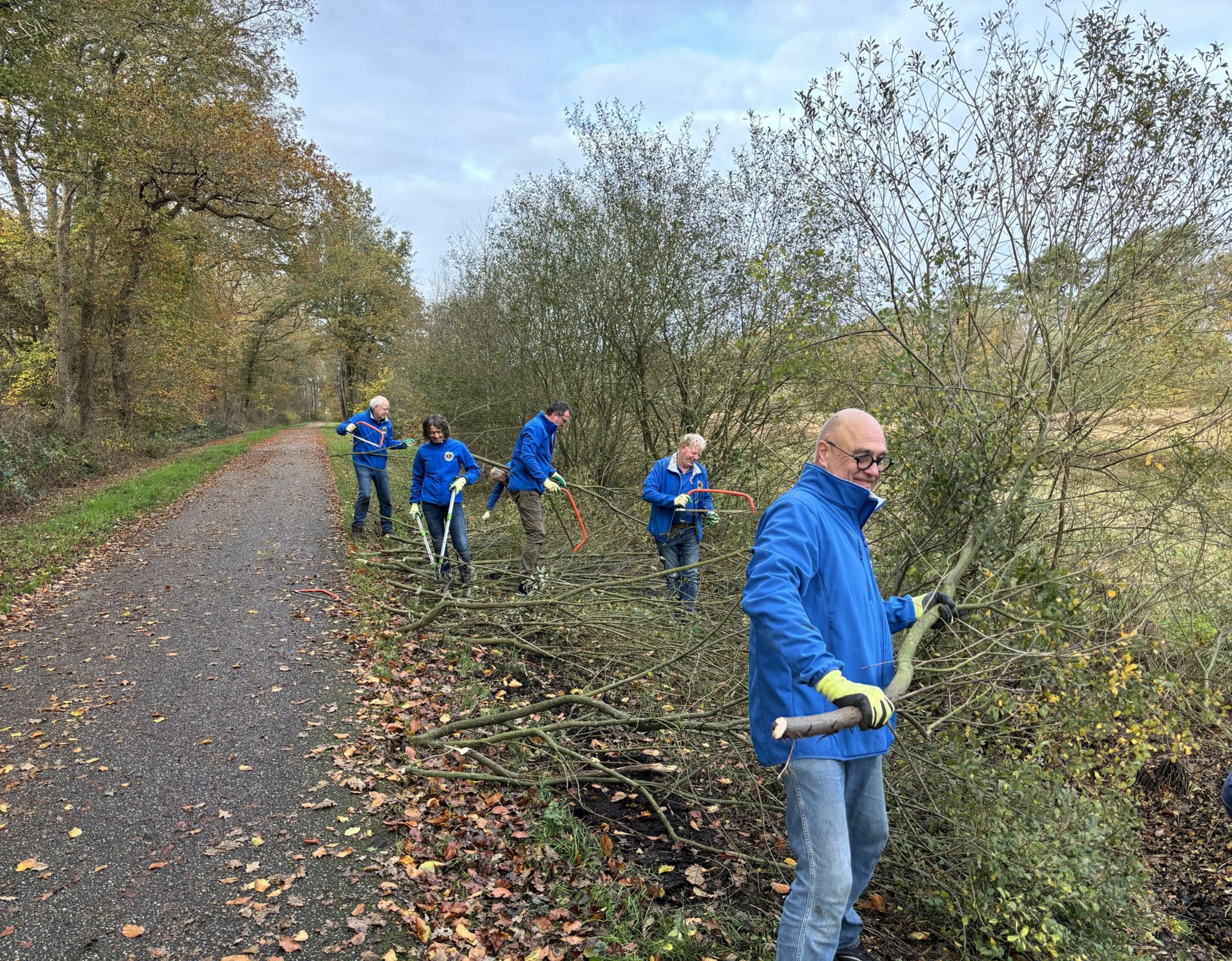 Natuurwerkdag Kampsheide